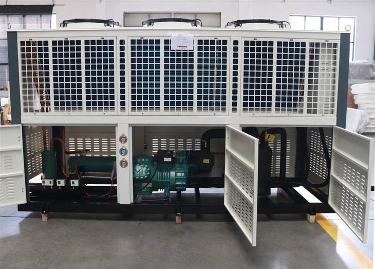Air Cooled Condensing Unit with Screw Compressor